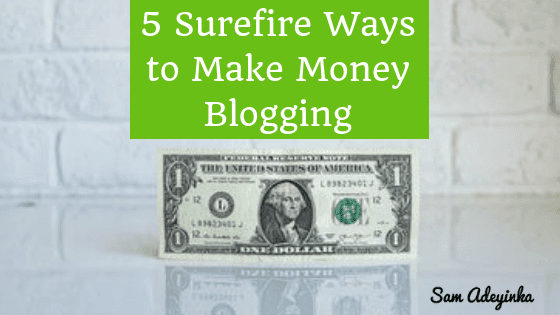 Ways to Make Money Blogging