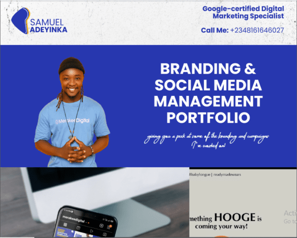 Sam Adeyinka's Social Media Manager Portfolio